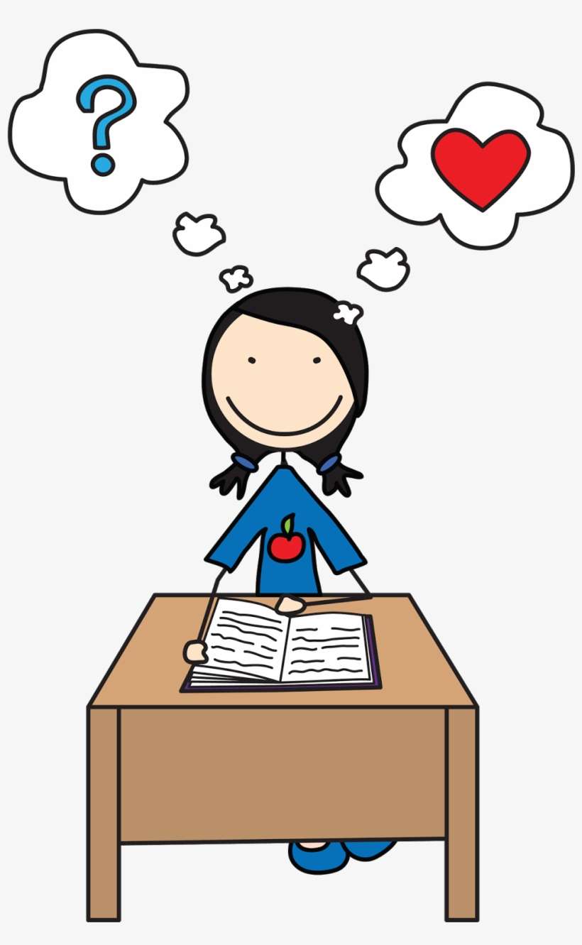 Ran Thinking Face Clip Art Free Clipart Image - Here Head Hidden Heart Questions, transparent png download