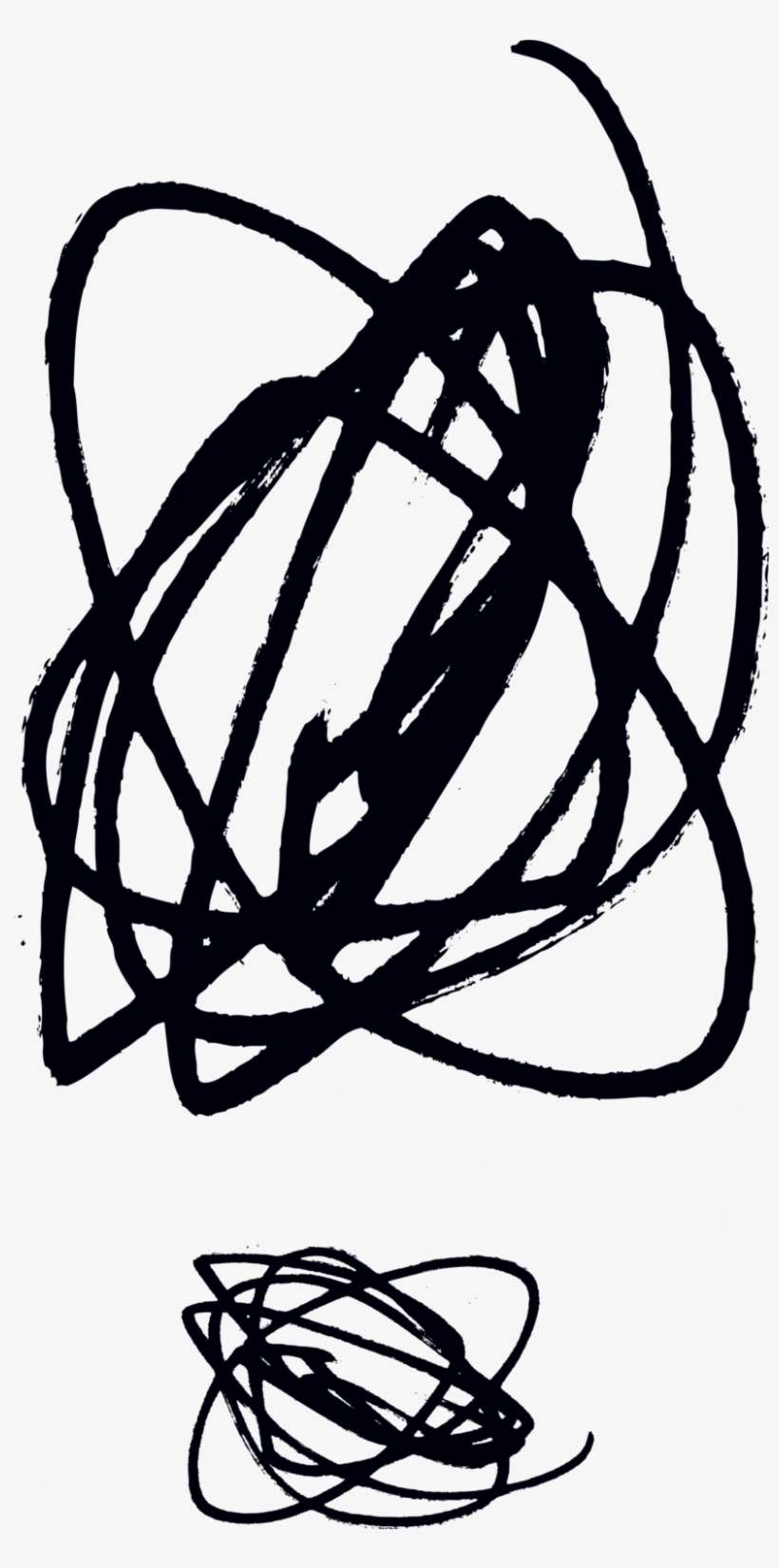 Scribble - Tattly, transparent png download