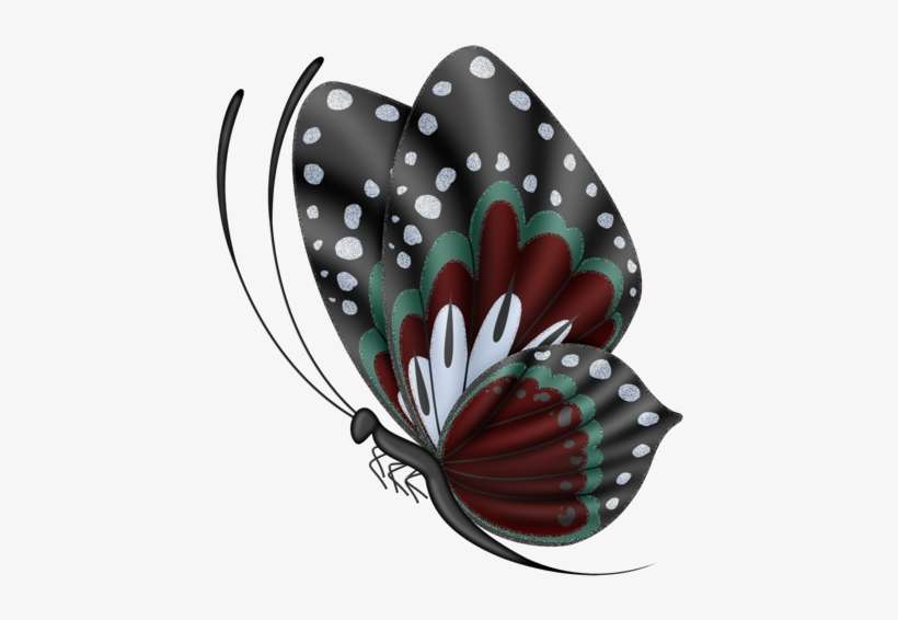 ‿✿⁀butterflies‿✿⁀ - Mariposa Pintura En Tela, transparent png download