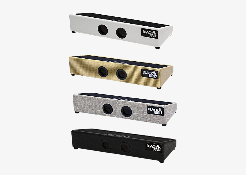 Blackbird Pedalboards 18"x7" Black Feather Pedalboard - Blackbird Pedalboards Blackbird Pedalboards Tolex Feather, transparent png download