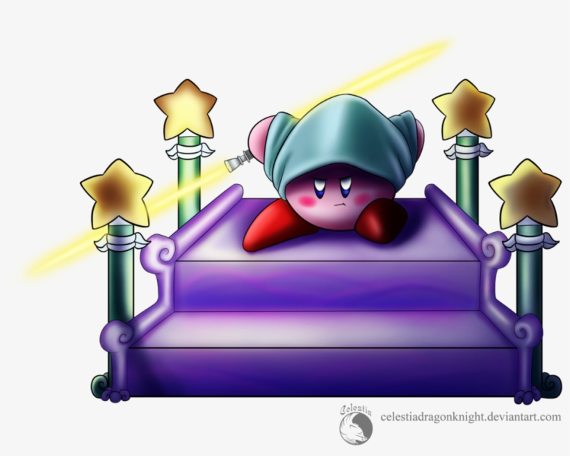 Day Kirby Challenge Lazer By Celestia - Kirby Lightsaber, transparent png download