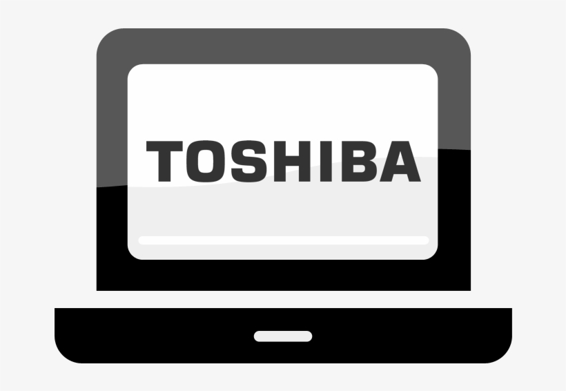 Toshiba Laptop Repair - Dell Laptop Line Art, transparent png download