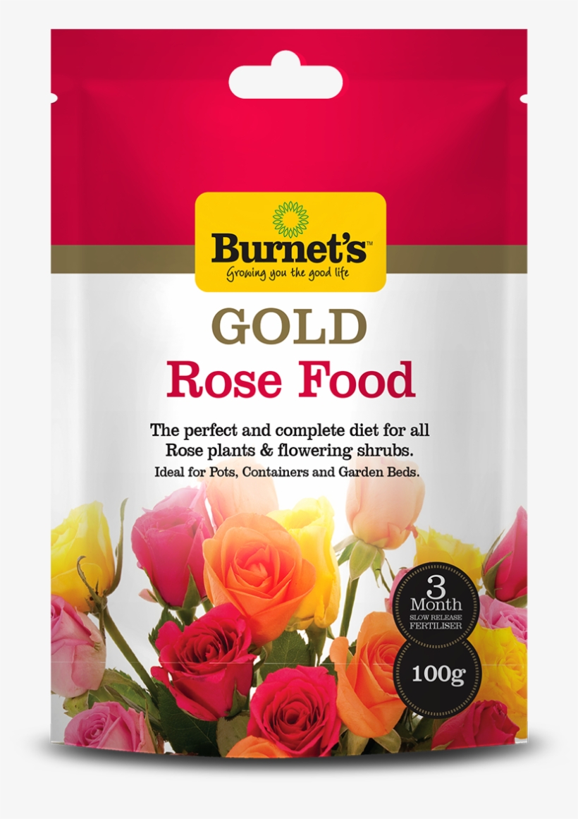 Burnets Gold Slow Release Rose Fertiliser 100gm - Gulab Jamun, transparent png download