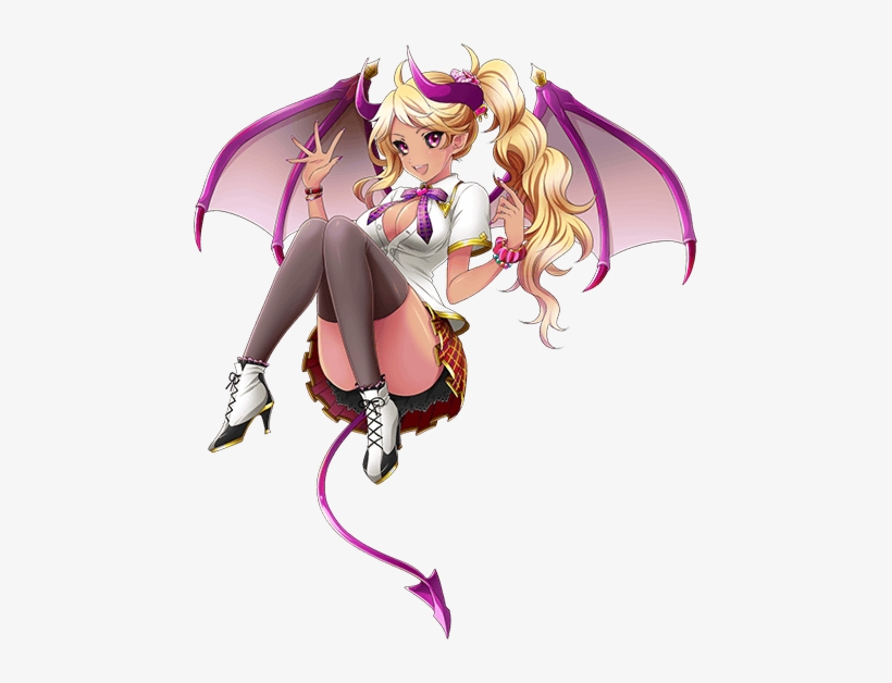 Where The Whites Of Her Eyes Should Be - Monster Musume Greater Devil, transparent png download
