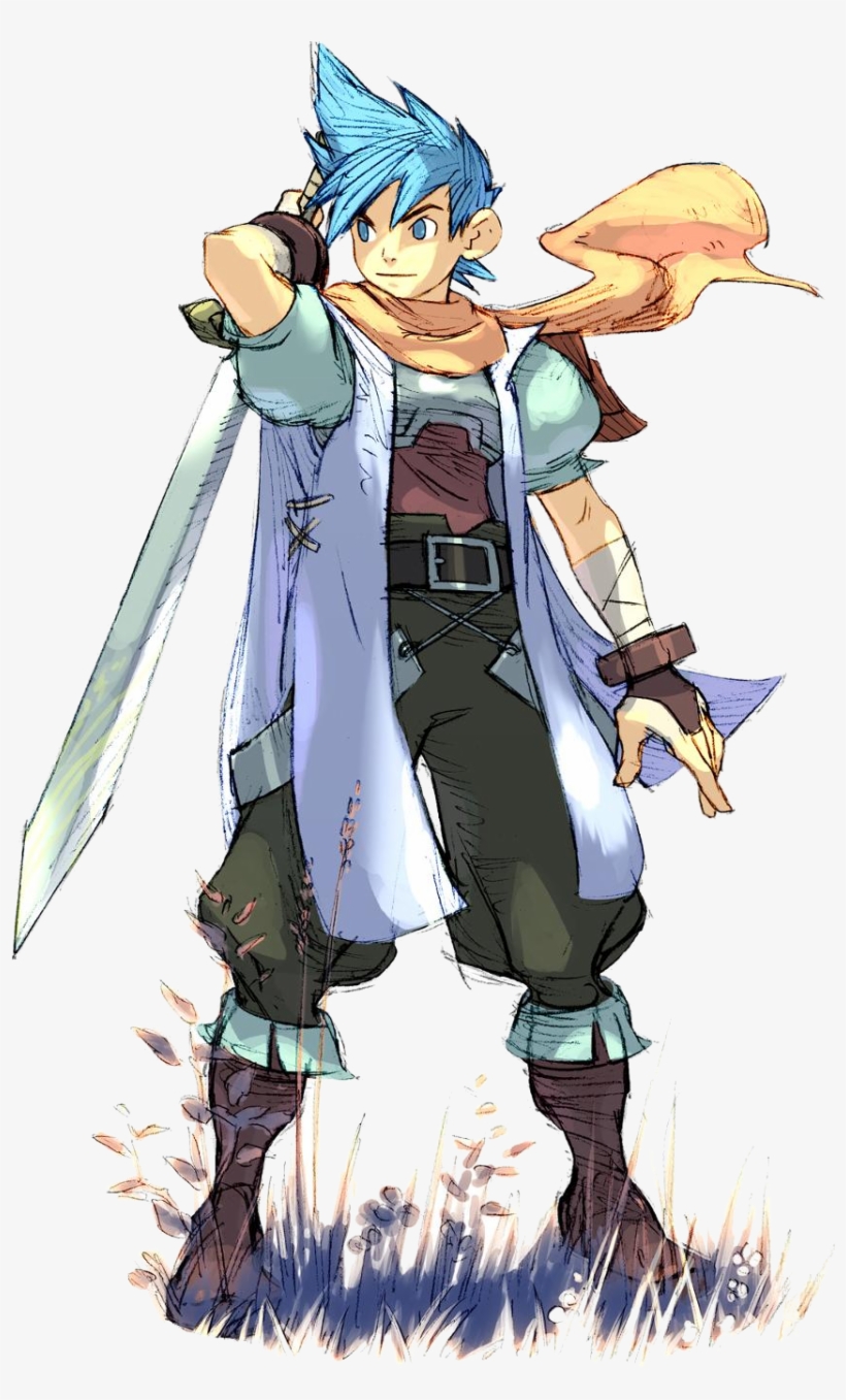 View Samegoogleiqdbsaucenao Bofiii Ryupsp Artwork , - Ryu Breath Of Fire Iii, transparent png download