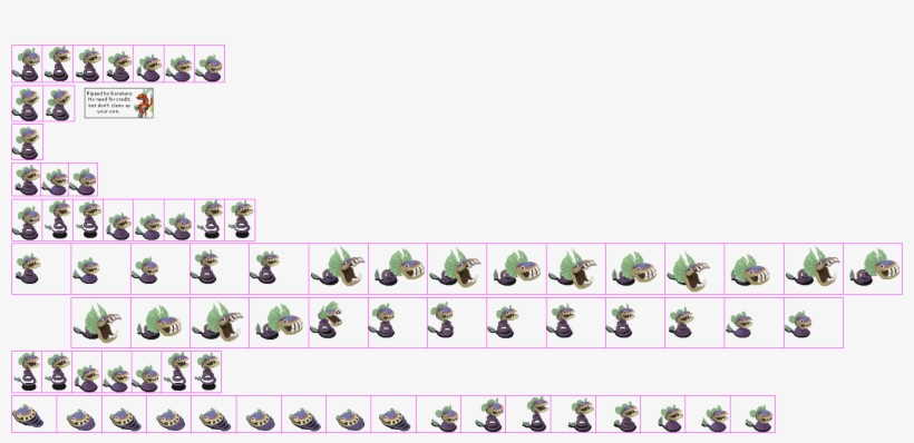 Click For Full Sized Image Bad Coil - Breath Of Fire Characters Sprites, transparent png download