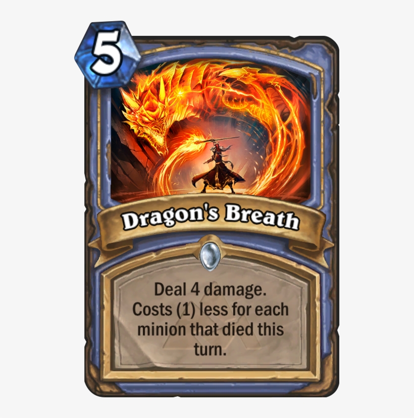 Dragon's Breath - Dragon's Breath Hearthstone, transparent png download