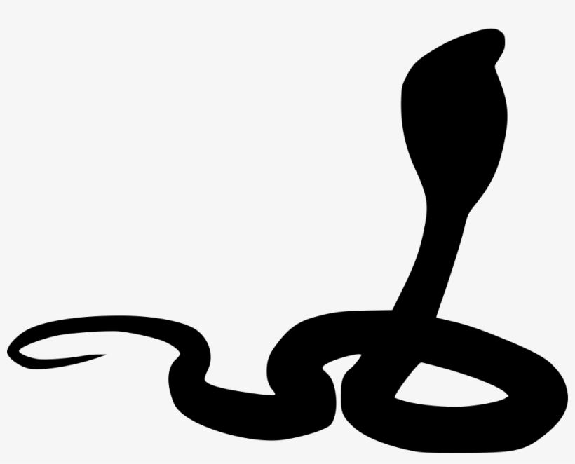 Png Icon Free Download - Snake Silhouette Clipart, transparent png download