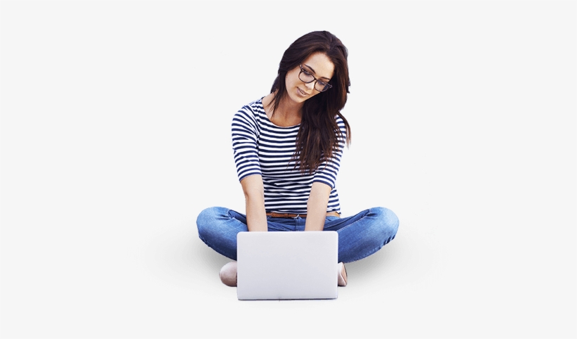 Sorry, Your Browser Doesn't Support Embedded Videos, - Png Girl With Laptop, transparent png download