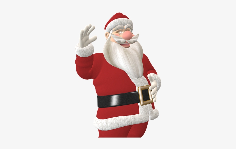Santa Claus 1843970 960 - Umarmung Mit Sankt Personalisiert Von Sankt Fleecedecke, transparent png download