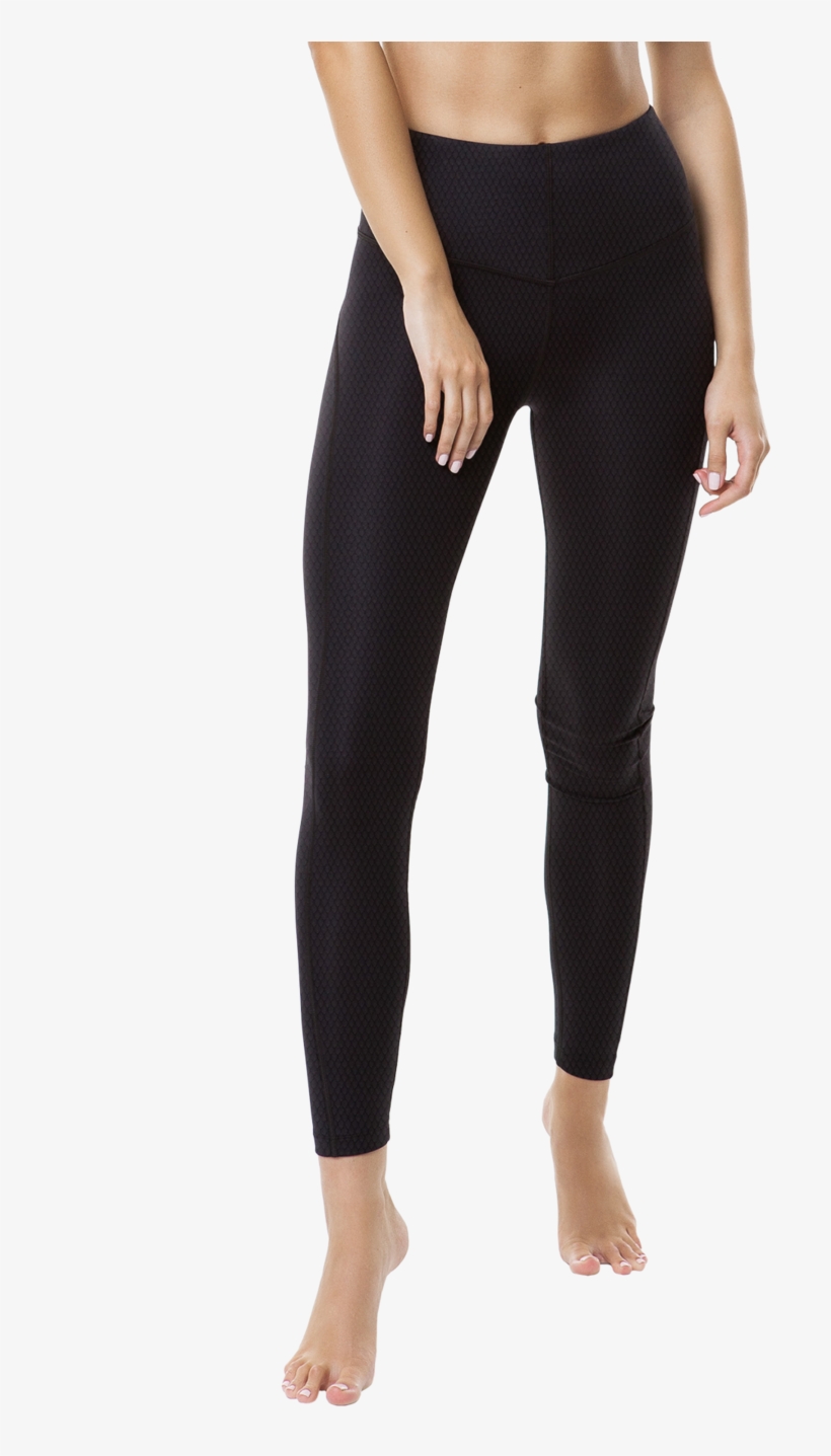 Glitter Leggings Black Snake - Trousers, transparent png download