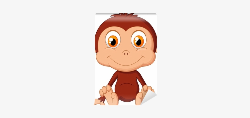 Baby Monkey Cartoon Png Image Transparent Png Free Download On Seekpng