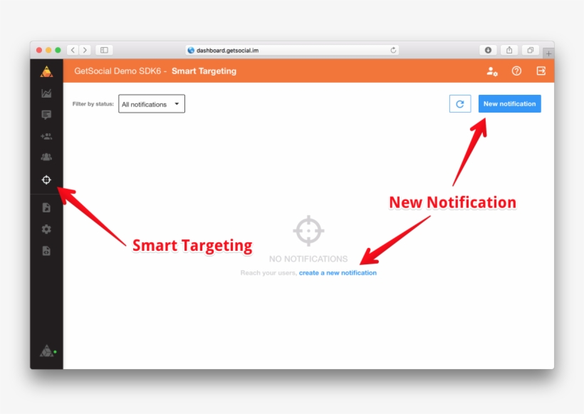 New Smart Targeting Notification - Software Development Kit, transparent png download