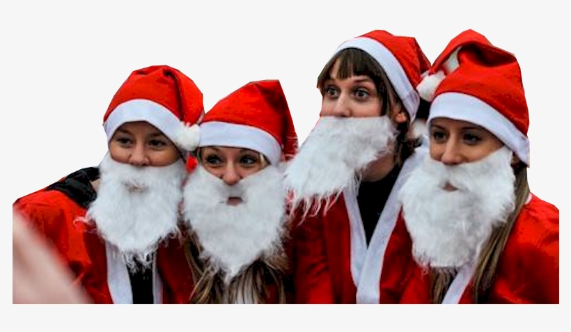 Milk And Cookie Aid Stations - Santa Claus, transparent png download