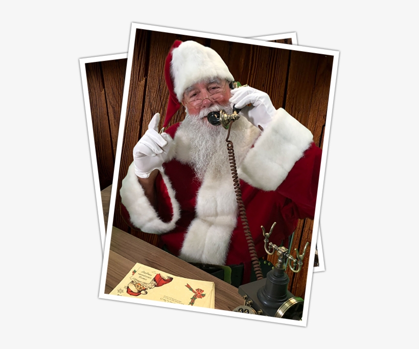 Every Letter Comes With Reindeer Food, A Phone Call - Santa Claus, transparent png download