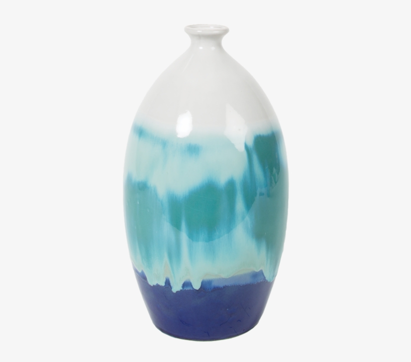 15" Ceramic Vase - Ceramic, transparent png download