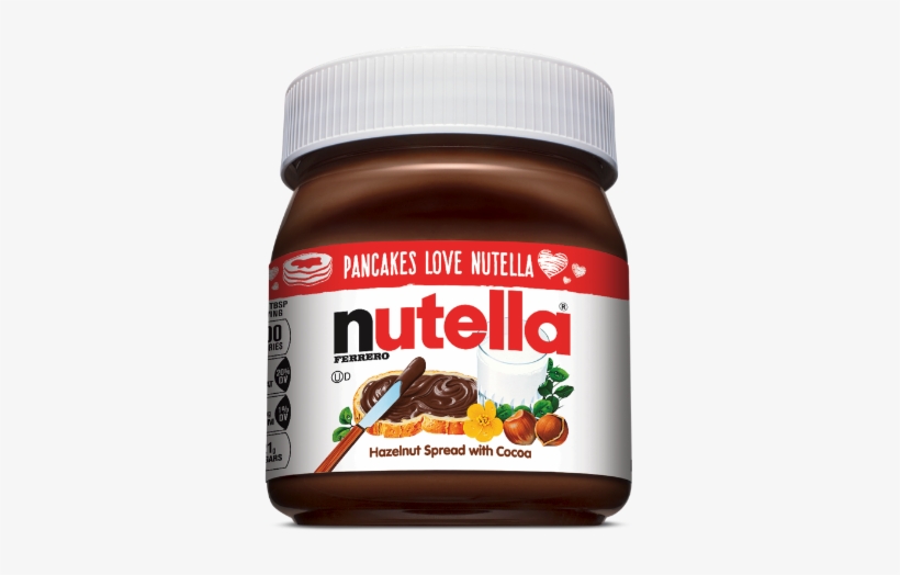 #makeagreatpancake With Nutella® Hazelnut Spread And - Nutella 7.7 Oz, transparent png download