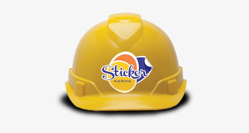 Hard Hat Sticker, transparent png download