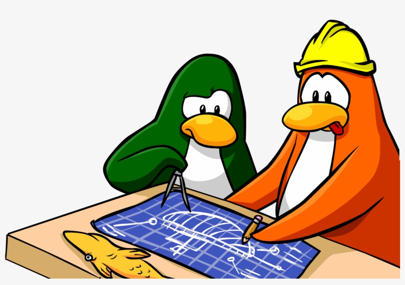 Newspaper Issue 120 Hard Hat - Club Penguin, transparent png download