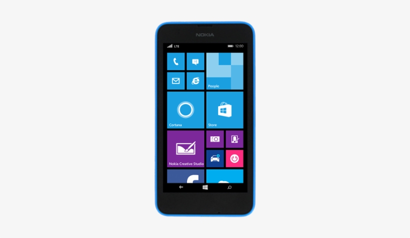 Boost Mobile - Nokia Lumia 635 Blue, transparent png download