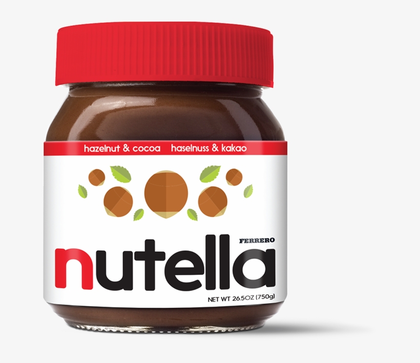 Directed By A Theme Of "cult Status" My Rebrand Of - Label Design Nutella Chocolate, transparent png download