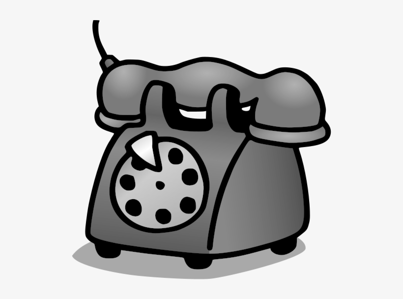 Old Phone Clip Art, transparent png download