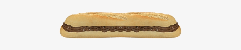 Baguette Nutella Dessert Menu - Panino Con Nutella Png, transparent png download