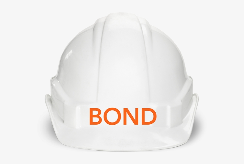 Bond Construction Hard Hat - Hard Hat, transparent png download