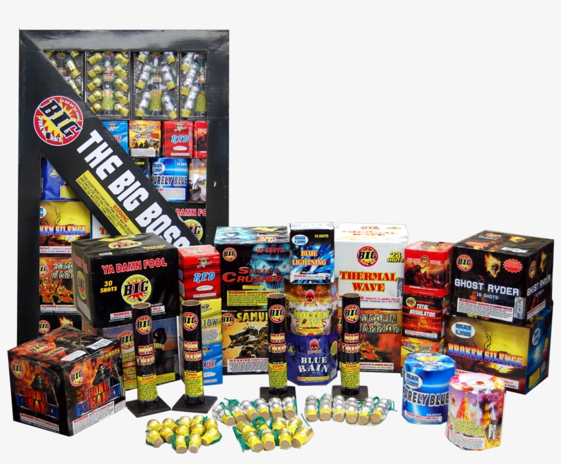Big Boss Firework Assortment, transparent png download