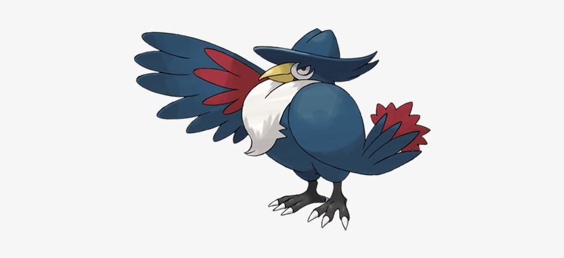 If One Utters A Deep Cry, Many Murkrow Gather Quickly - Pokemon Honchkrow, transparent png download