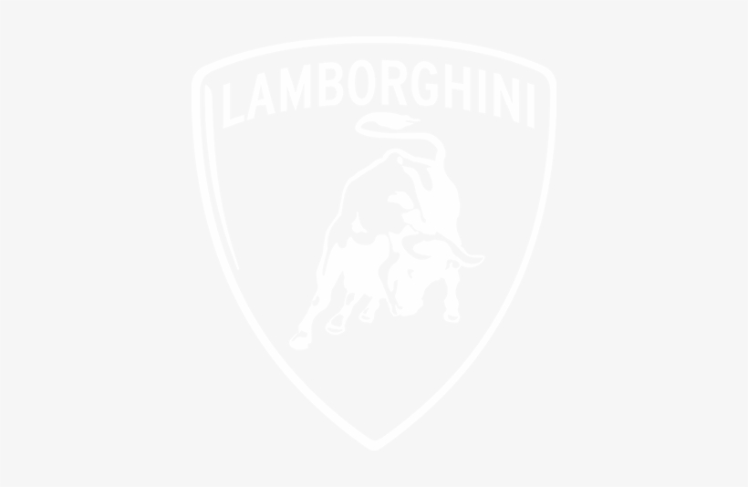 Download Image 400 X - Lamborghini Logo Black And White, transparent png download