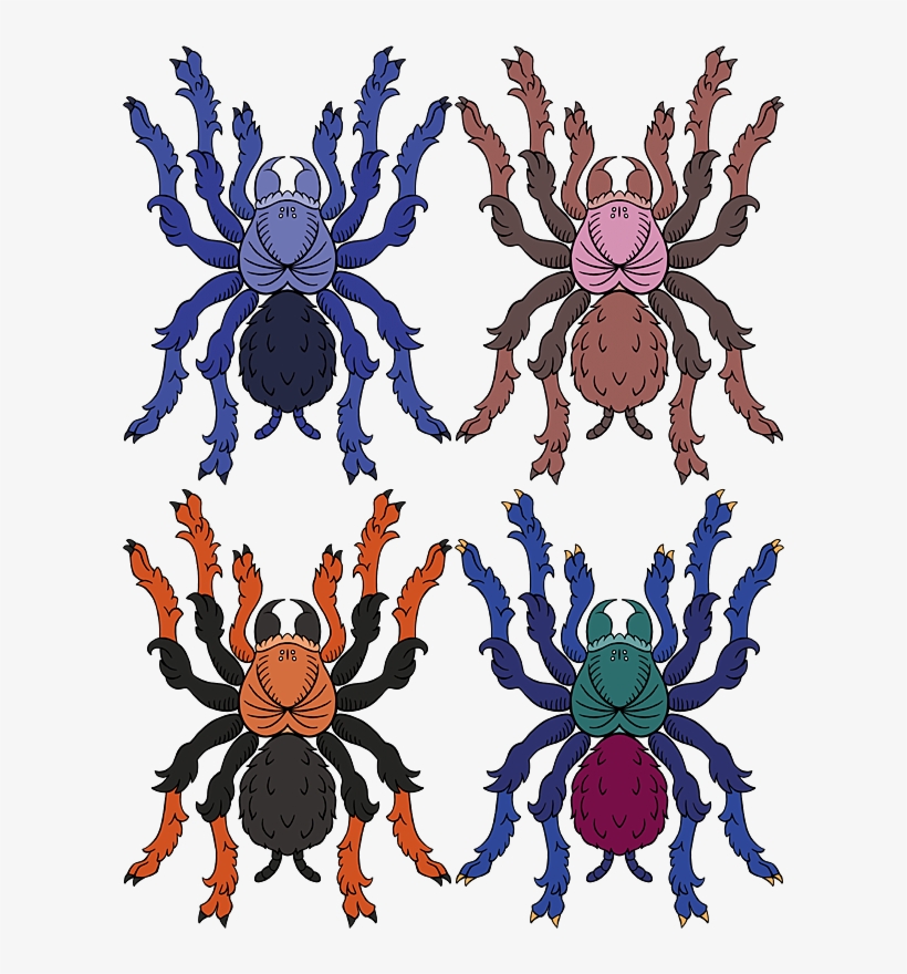 Heraldict-colors - Heraldic Spider, transparent png download