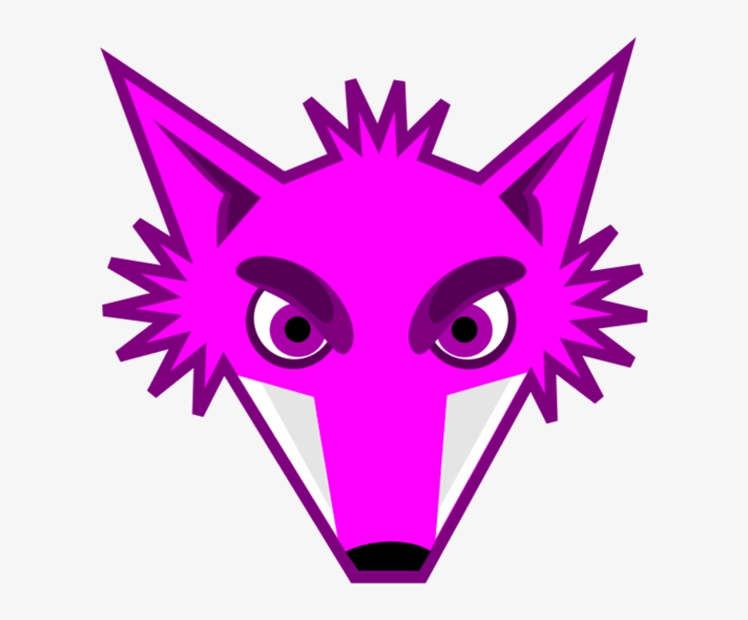 Fox - Red Fox Drawing Face, transparent png download