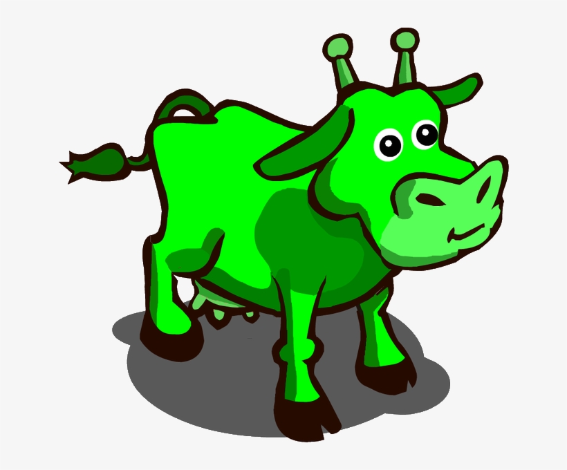 B0v1ne 09 Icon - Farmville Alien Cow, transparent png download