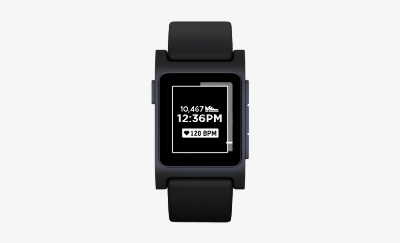 Pebble 2 Heart Rate - White, transparent png download
