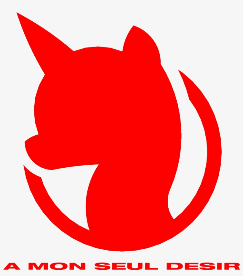 Simple Background, The Lady And The Unicorn, Transparent - Gundam Unicorn Silhouette, transparent png download