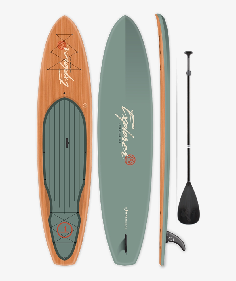 Yolo 12' Hammerhead Explorer Sup - Standup Paddleboarding, transparent png download