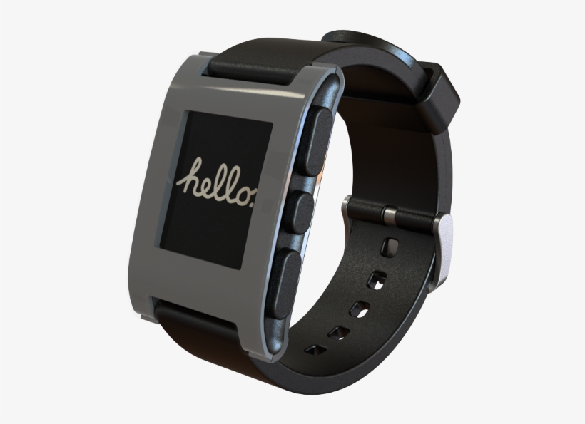 “your Pebble Has Shipped ” It Proclaimed, And On June - Pebble E-paper Smart Watch For Iphone And, transparent png download