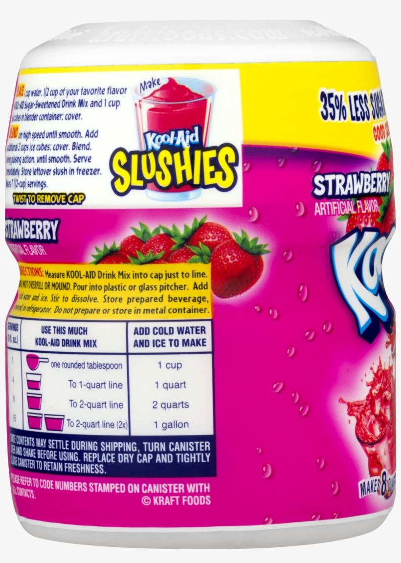 Kool-aid Drink Mix, Cherry - 19 Oz Canister, transparent png download
