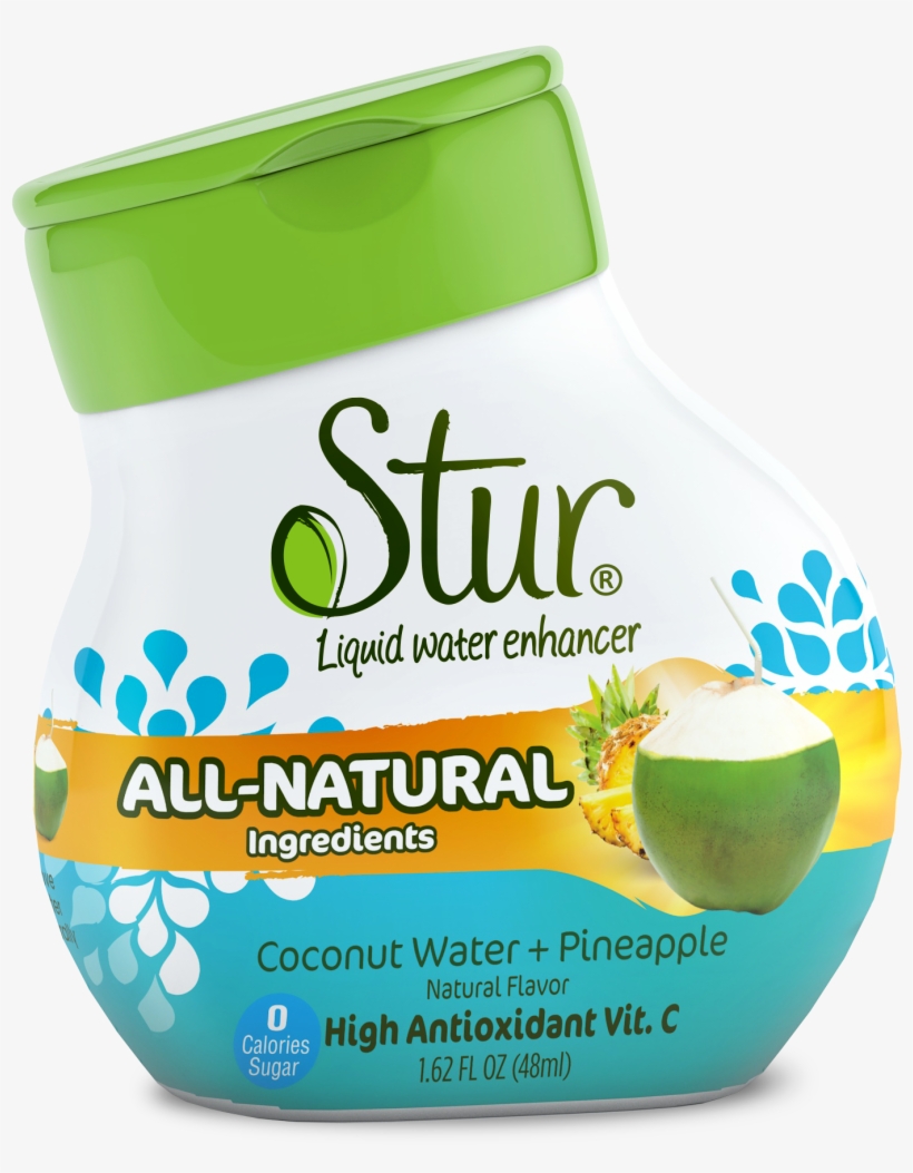 View Larger - Stur Natural Stevia Water Enhancer, transparent png download