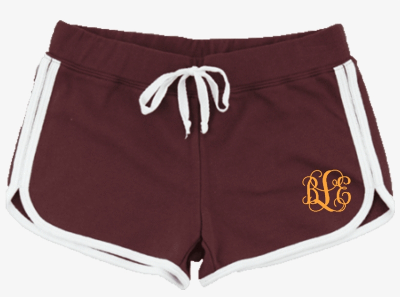 Boxercraft Ladies Relay Short, Maroon And White - Shorts, transparent png download