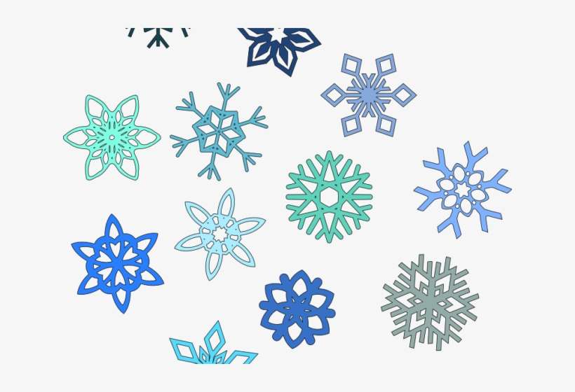 Snowflake Clipart Border - Snowflake Clipart, transparent png download