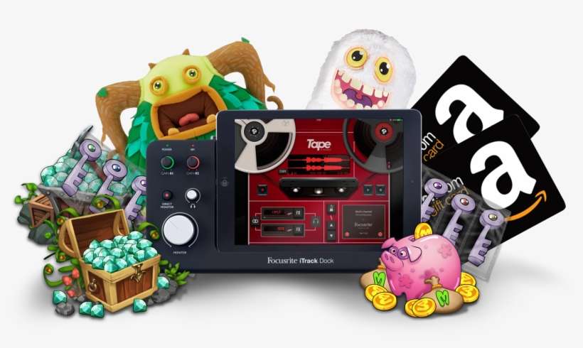 Prizes - Focusrite Itrack Dock Professional Dock For Recording, transparent png download