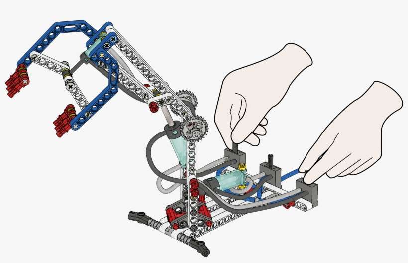 Pneumatic Arm Metal Pick, transparent png download