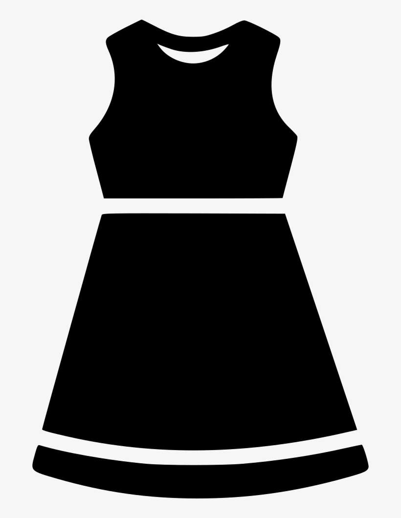 Cloth Dress Fashion Women Tunics Frock Comments - Dress Icon Png, transparent png download