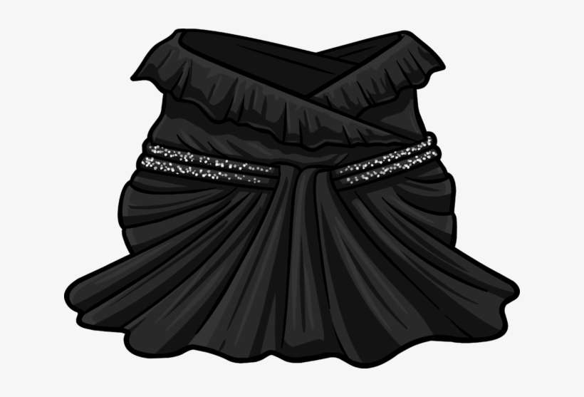Midnight Glamor Dress Icon - Codigos De Ropa Vestido Glamuroso De Free Penguin, transparent png download