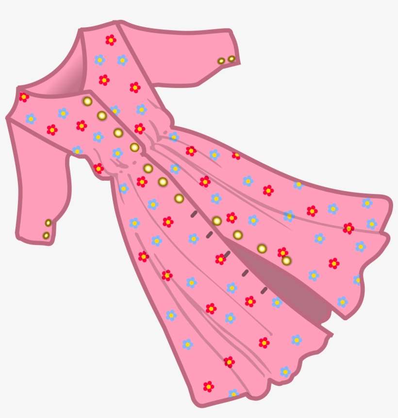 Coloured Icons Png Free And Downloads This - Dress Clipart, transparent png download