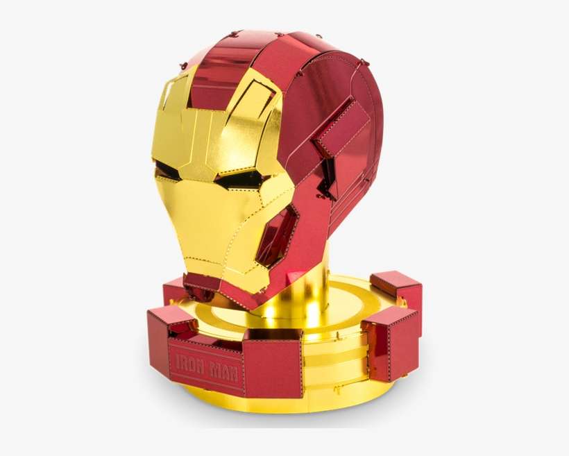 Metal Earth Marvels - Metal Earth Iron Man Helmet, transparent png download