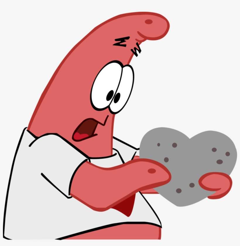 Banner Transparent Stock S Stuck Inside This Rock By - Spongebob Vector Patrick, transparent png download