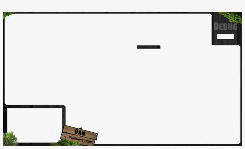 Facecam Border Template - Overlay Dayz, transparent png download